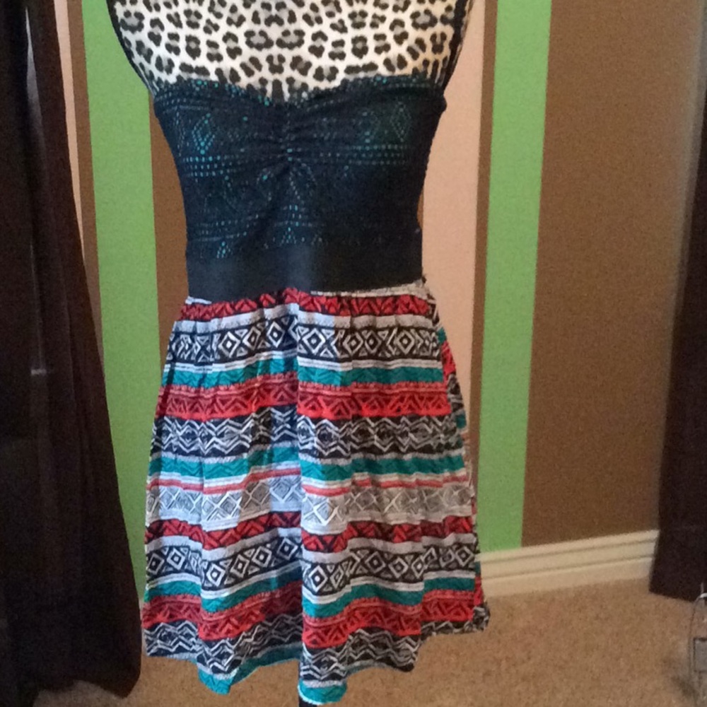 Strapless dress